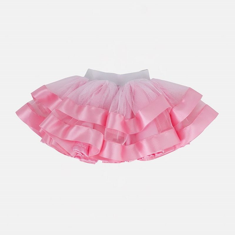 Double skirt tutu skirt - pink