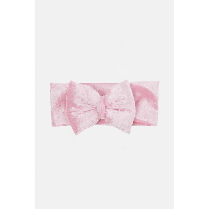 ΚΟΡΔΕΛΑ ΒΕΛΟΥΔΙΝΗ PILLOW BOW - ΡΟΖ
