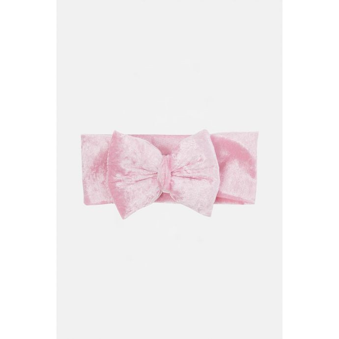 VELVET RIBBON PILLOW BOW