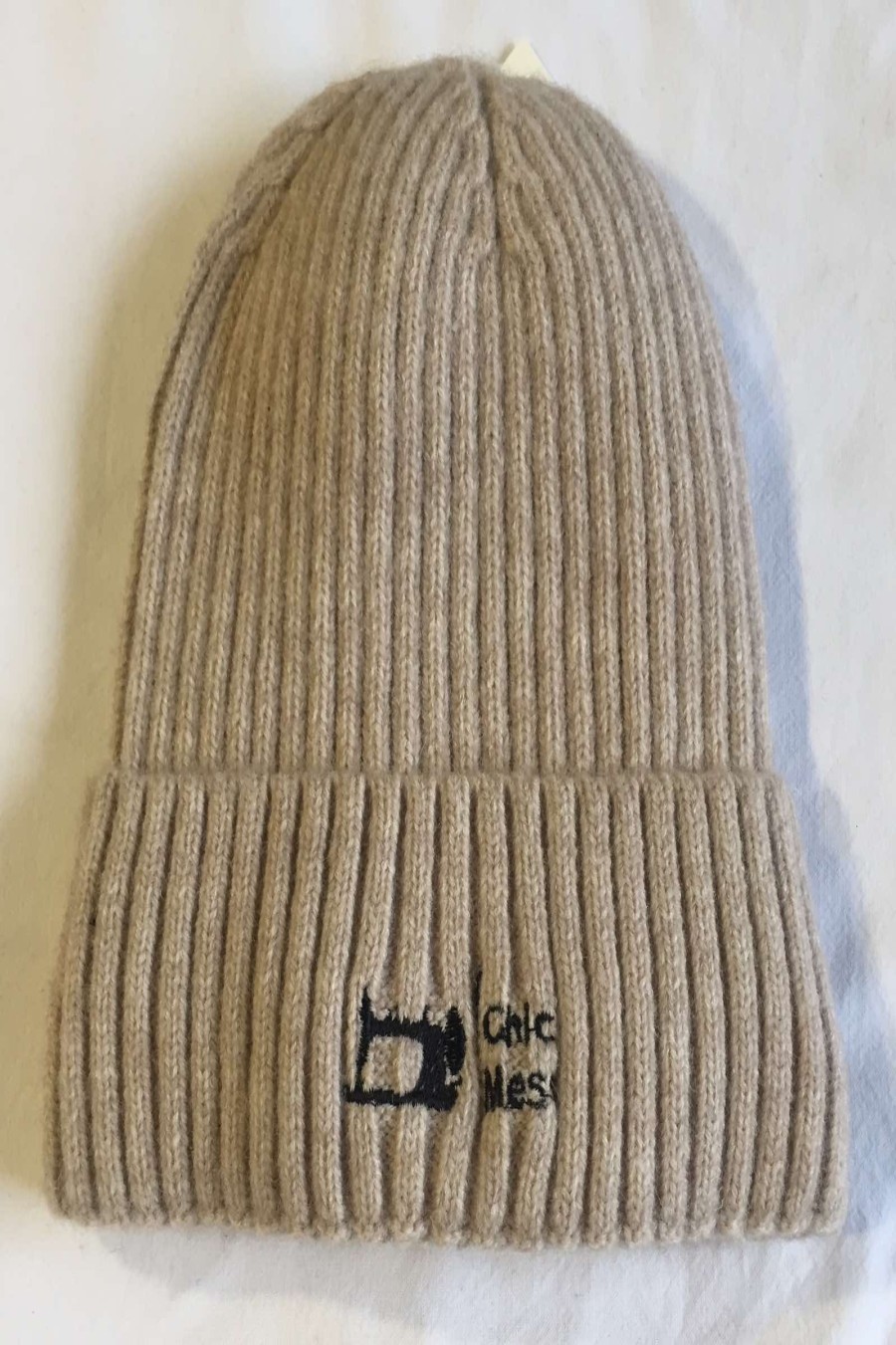 BEIGE WOOL HAT