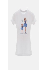 Mommy and me short-sleeved blouse_0