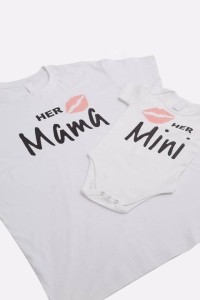 Her mama short-sleeved blouse_0