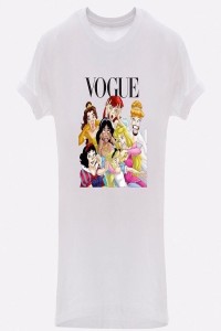 Disney princess short-sleeved blouse_0