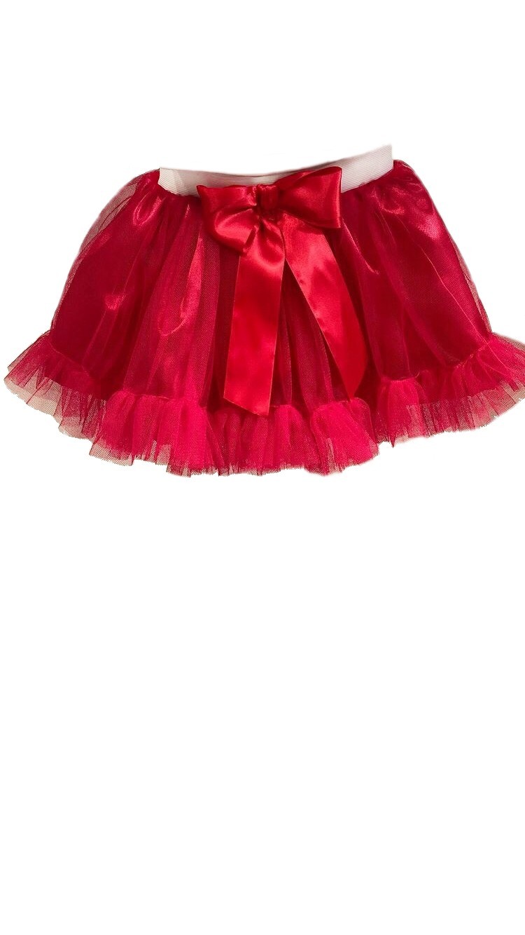 Φούστα tutu κόκκινο φραμπαλά 