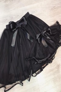 Jasmine tutu skirt - black_0