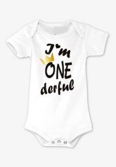 Φορμάκι λευκό i'm ONE derful 