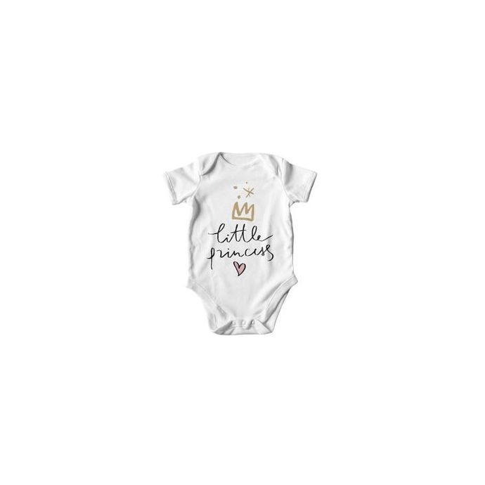 White little princess bodysuit