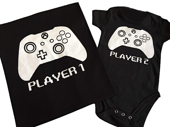 Set of black Players T-shirts