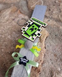Candle set with short-sleeved T-shirt Minecraft like a boss