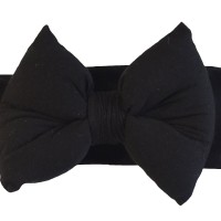 ΚΟΡΔΕΛΑ PILLOW BOW - ΜΑΥΡΗ