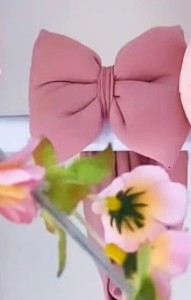 ΚΟΡΔΕΛΑ PILLOW BOW - NUDE / ΣΑΠΙΟ ΜΗΛΟ