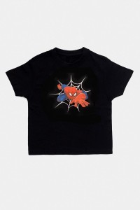 Candle set with Spiderman T-shirt
