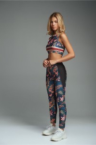 CROP TOP TROPICAL FLOWER - EMMA