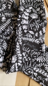 Παιδικό κολάν GE_01 Junior botanic black 