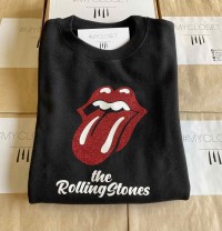 Παιδικό φούτερ μαύρο Rolling Stones