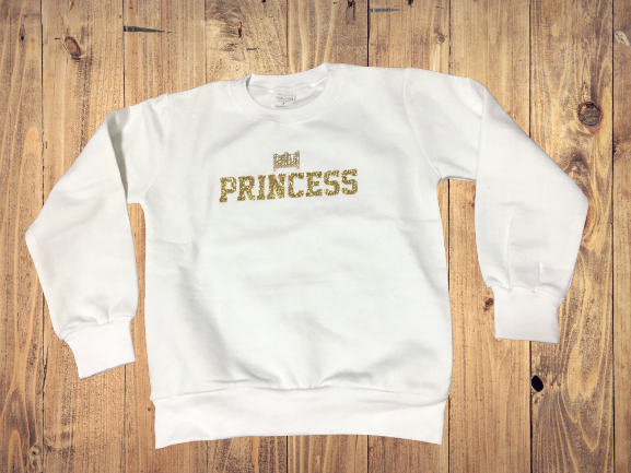 Sweatshirt white PRINCESS