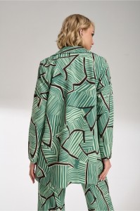 ΣΑΚΑΚΙ OVERSIZE GREEN LINES - ARIANA