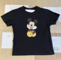 Μπλουζάκι μαύρο κοντομάνικο Mickey mouse swetie