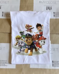 Μπλουζάκι λευκό PAW PATROL 