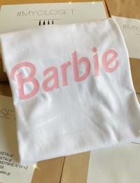 Μπλουζάκι λευκό Barbie  