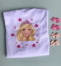 Παιδικό φούτερ Barbie αστεράκια 