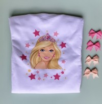 Παιδικό φούτερ Barbie αστεράκια 