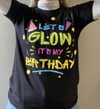 Μπλουζάκι κοντομάνικο Glow Birthday 