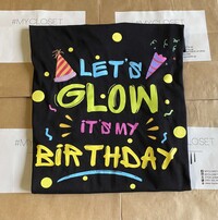 Μπλουζάκι κοντομάνικο Glow Birthday 
