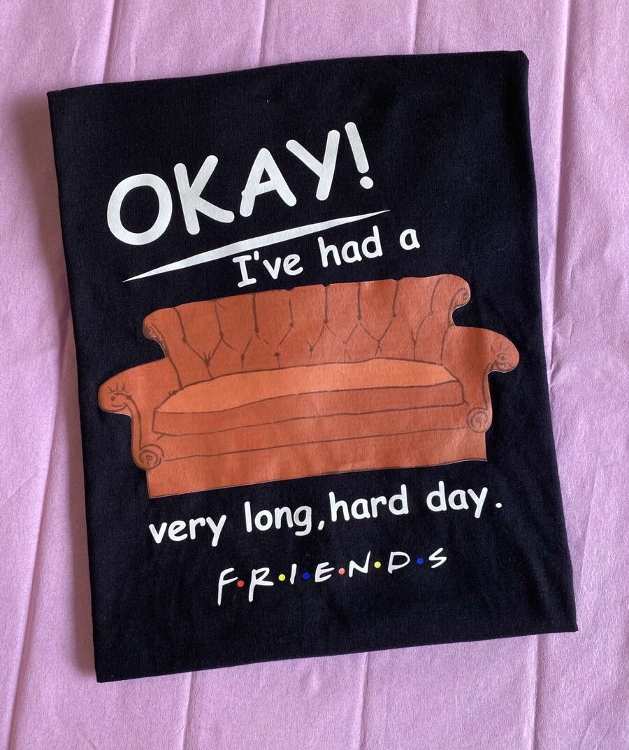 Μπλούζα κοντομάνικη Friends OKAY !