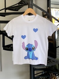 Σετ λαμπάδα με μπλουζάκι Stitch 