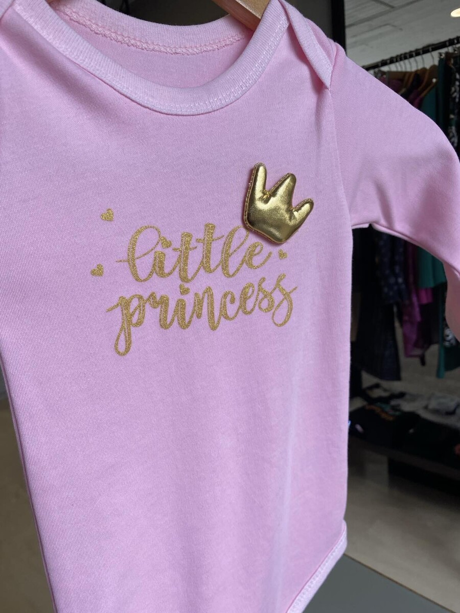 Φορμάκι ροζ μακρυμάνικο little princess