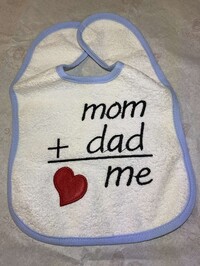 Σαλιάρα MOM & DAD