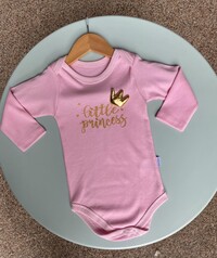 Φορμάκι ροζ μακρυμάνικο little princess