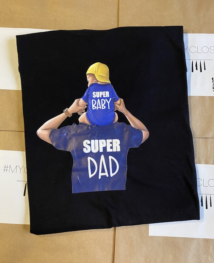 Μπλούζα κοντομάνικη SUPER DAD