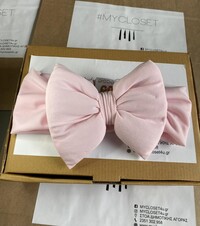ΚΟΡΔΕΛΑ PILLOW BOW - ΡΟΖ