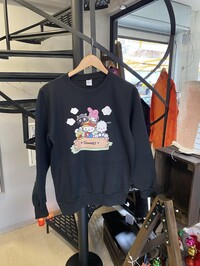 Φούτερ παιδικό μαύρο Kitty Sanrio 