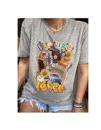 Μπλούζα κοντομάνικη vintage lover