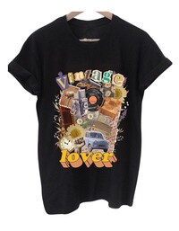 Μπλούζα κοντομάνικη vintage lover