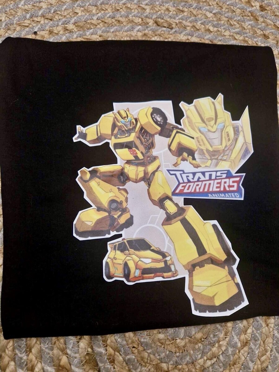 Μπλουζάκι κοντομάνικο μαύρο Transformers