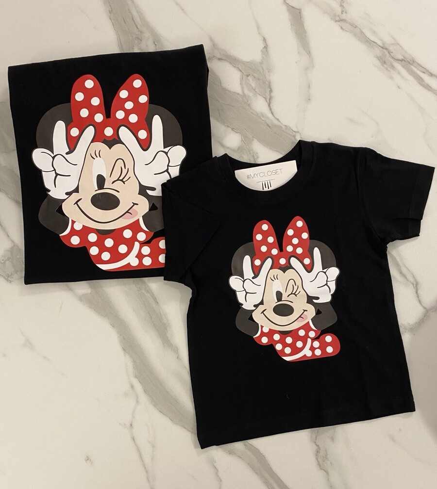 Σετ μπλουζάκια Minnie vogue 