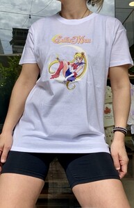Μπλούζα κοντομάνικη Sailor Moon φεγγάρι 