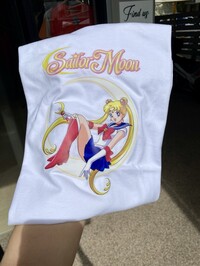 Μπλούζα κοντομάνικη Sailor Moon φεγγάρι 
