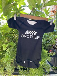 Σετ μπλουζάκια μαύρα big brother / little brother 