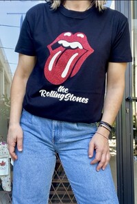 Μπλούζα κοντομάνικη μαύρη Rolling Stones
